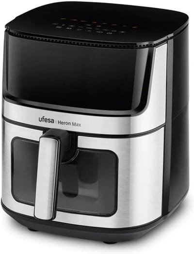 Heteluchtfriteuse 8 Liter met Stoomfunctie - Digitale Airfryer XXL
