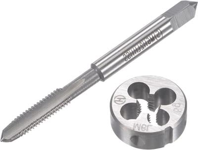 M6 x 1mm Linksdraaiende Tap en Draadset, Professionele Gereedschappen voor DIY en Reparatie, Inclusief Draadfrees en Tap voor Precisiewerk