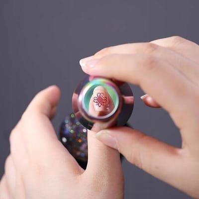 Born Pretty MouTeen Serie - Stempelplaat voor Nagels - Vrouwelijk Motief - 12x6 cm