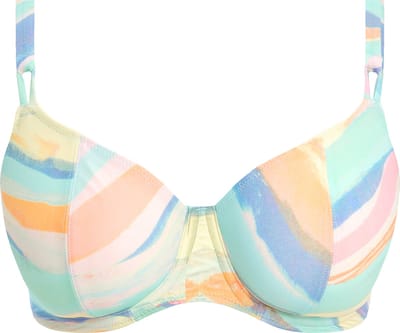 Freya SUMMER REEF PLUNGE BIKINI TOP Dames Bikinitopje - Aqua - Maat 70E (EU)