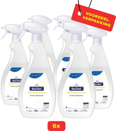 Desinfectie spray Bacillol 750 ml 8 stuks