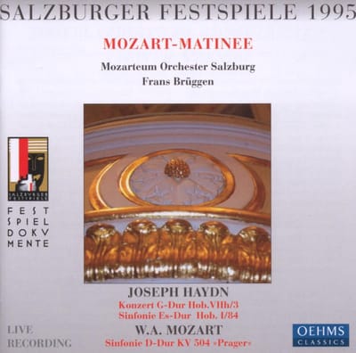 Mozarteum Orchester Salzburg - Mozart: Mozart Matinee Salzburger Festspiel (CD)