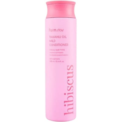 Farmstay Shampoo Doux à l'Huile de Tamanu Hibiscus Nourrissant Hydratant 300ml