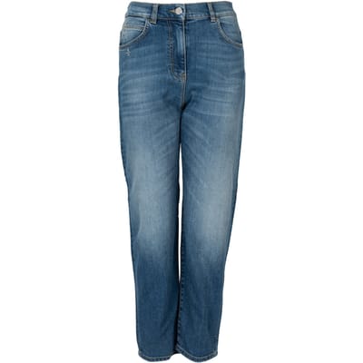 Pinko broek Vipera Vrouw blauw