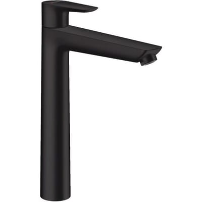 hansgrohe Talis E - Wastafelmengkraan - Ééngreeps bediening - Met trekwaste - 240mm maat - Mat Zwart
