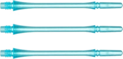 Dart Shafts - Rotatie Delen - Precisie Werpen - Dunne Constructie - 8 cm - Helder Blauw