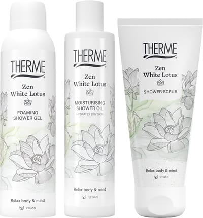 Therme Cadeauset Zen White Lotus Douche Set