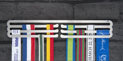 RVS Medaille Hanger Drie Lagen - Display voor Sport Medailles