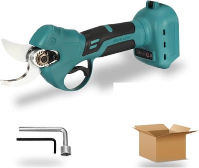 Elektrische Snoeischaar - Snoeigereedschap Tuin - Takken Snoeien - Borstelloze Motor - 30 mm - Zwart