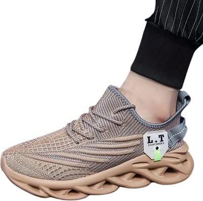 Livano Schoenen Heren - Sneakers - Comfortabel - Casual - Volwassen - Zwart Gemengd - Maat 45