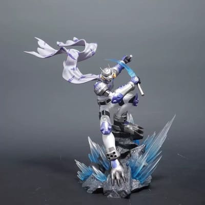 Digimon Adventure Anime Model Wolfmon Actiefiguren Pvc Standbeeld Verzameling Decoratie Model Speelgoed Cadeaus Perfect Cadeau gray