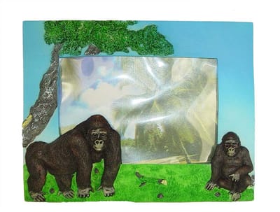 PIA Soft Toys - Gorilla fotokader - 17 cm