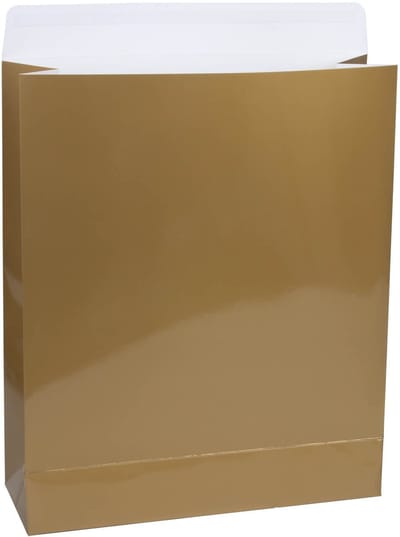 25x Cadeauzakken Goud Glossy Large - 30x10x36cm