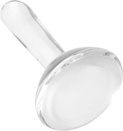Grindpestel voor het maken van verf - Platbodem pestle voor mineralen en natuurlijke pigmenten, ideaal voor schilderkunst en ambachtelijke projecten