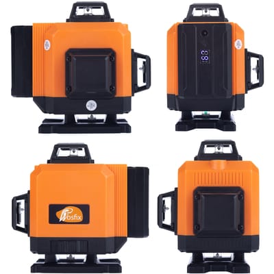 Rosfix Kruislijnlaser ROT16L Orange Tiger - 16 Lijnen Groen 532nm - IP54 0,2mm/10m