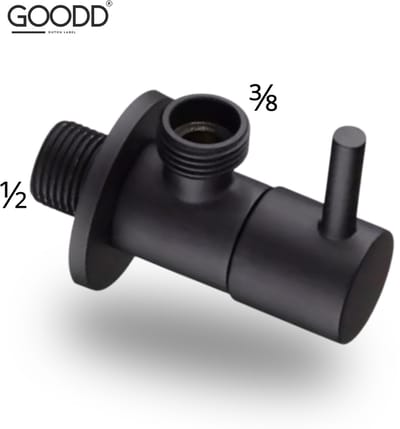 GOODD® - Hoekstopkraan - Stopkraan - Afsluitkraan - Fonteinkraan - Wastafelkraan - Keukenkraan