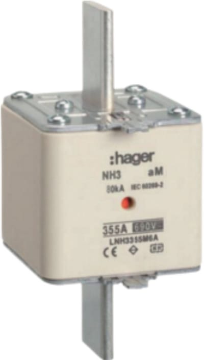 Hager LNH3355M6A HAG MESPATR.NH3 AM 355A 690V per 3