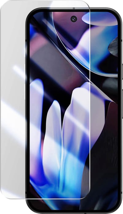 Force Case, Screenprotector geschikt voor Google Pixel 9 Pro XL - Organic Glass 2.5D Ultra-Resistant, Transparant