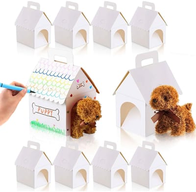 Dailygoods- Geschenkdozen - Doe-het-zelf Huisvorm - Witte Cadeauverpakking - Snoepdozen - Karton - Creatieve Decoratie
