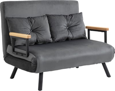 HOMCOM Schlafsofa mit Sitzkissen 839-835V00