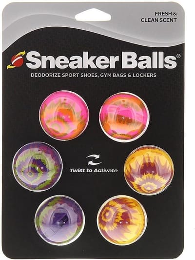 Schoen Ballen - Geurvreters - Frisse Schoenen - Draaibaar Ventilatie - 6 Pack - Tie Dye