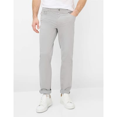 Brax Heren Jeans  Style COOPER silver, lichtgrijs, maat 38/36