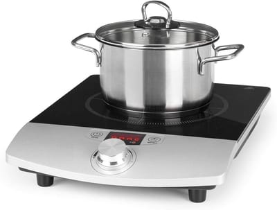 Inductie Kookplaat - Draagbare Kookplaat - Koken Thuis - Touch Bediening - 1800 Watt - Zwart