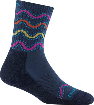 Wandering Stripe Micro Crew Lightweight with Cushion - Hikingsokken en wandelsokken van merinowol
