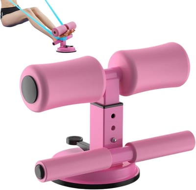 Zitstang Trainingsapparaat - Buikspier Trainer - Kracht Training - Stabiele Ondersteuning - 26 x 20 x 12.5 cm - Roze
