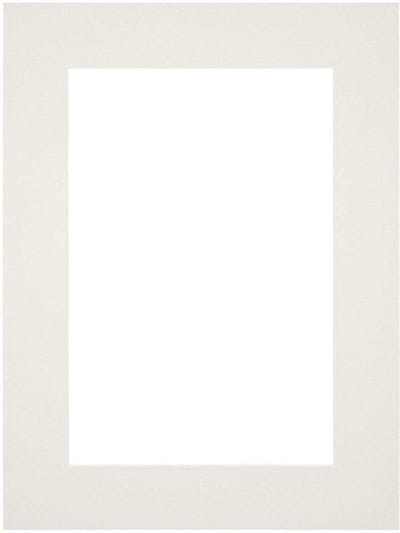 Passe-Partout Fotomaat 35x50 cm - Lijstmaat 45x60 cm - Lichtgrijs - Museumkarton - Fotolijst niet inbegrepen