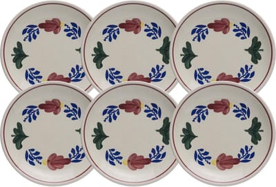 Boerenbont Set van 6 Petit Four Bordjes 11 cm