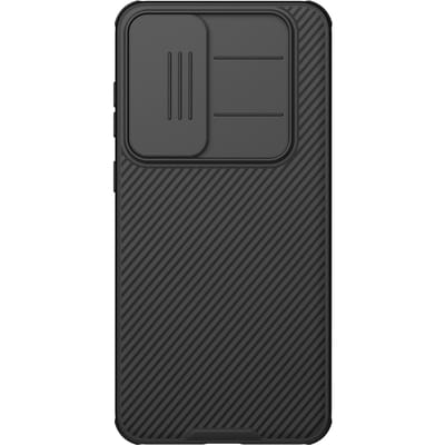 Nillkin Hoesje - Geschikt voor Samsung Galaxy S25 FE Hoesje - Nillkin CamShield Pro Back Cover - Zwart