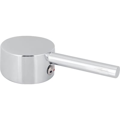 Poignée de robinet de lavabo de salle de bain en alliage de zinc avec noyau de valve de 45 mm