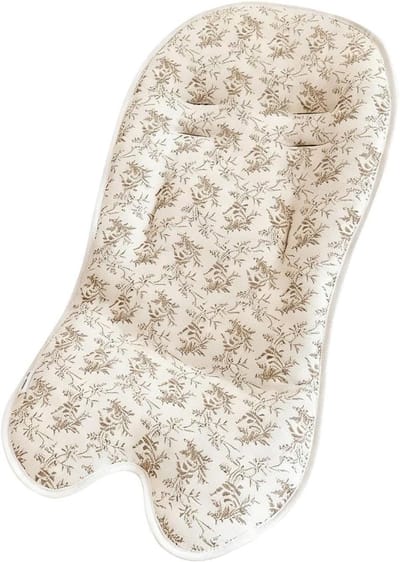 Kinderwagen Zitkussen - Kinder Matje - Comfortabel Reizen - Omkeerbaar Klimaatontwerp - 72x37x10cm - Wattenschijfje