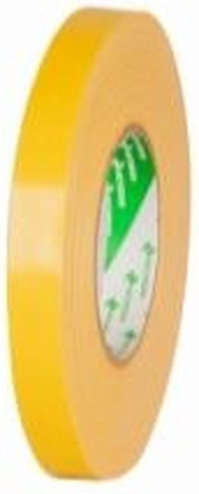 Gele Nichiban® Tape 19mm breed x 50mtr lang - 1 rol - Gaffa Tape - Gaffer Tape - Podium-Tape - (021.0158)