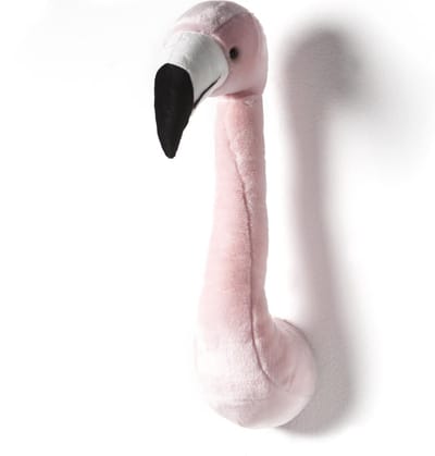 Wild and Soft Dierenkop - Flamingo
