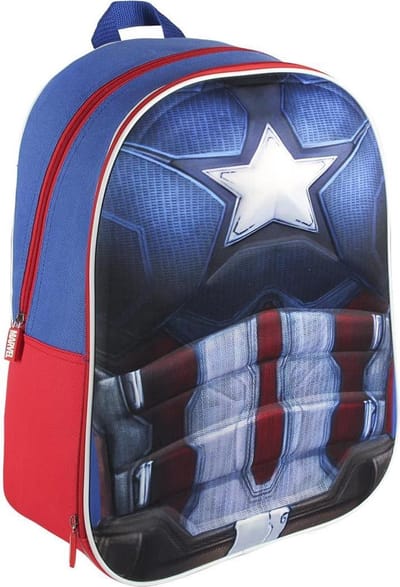 Marvel Civil War Captain America 3D Rugzak
