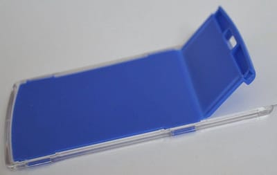 Kaarthouders met Jojo - ID Kaarthouder - Toegang Beheren - Hard Plastic - 50 stuks - Blauw