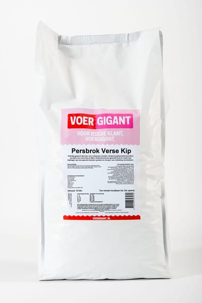 Voergigant - Hondenvoer - Kip - 15 kg