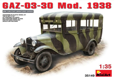 Miniart - Gaz-03-30 Mod.1938 (Min35149) - modelbouwsets, hobbybouwspeelgoed voor kinderen, modelverf en accessoires