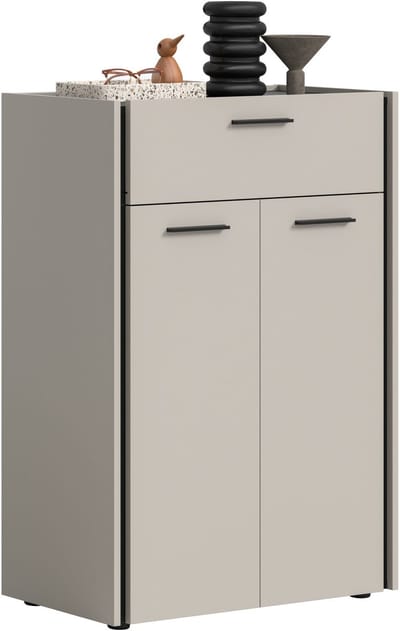 Schoenenkast Kasjmier - Moderne Opbergoplossing Voor Hal En Garderobe - 75x106x37cm