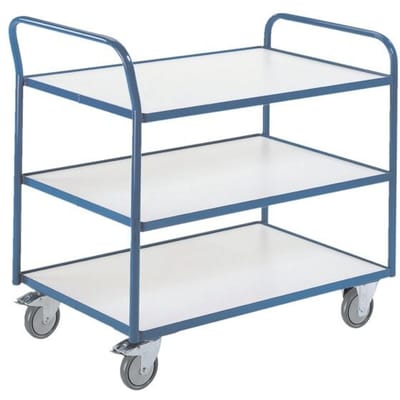 ESD etagewagen met 3 etages, 790 x 490 mm, draagvermogen 250 kg