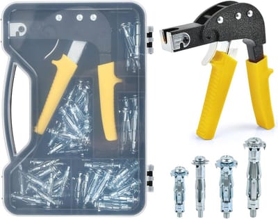 Montagetang Set voor Hollewandpluggen - 72 Stuks - Voor Gipsplaatbevestiging