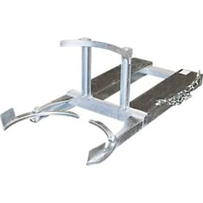 Vatenheffer BAUER FH-I, staal, voor 220 l vaten, 300 draagvermogen, B 600 x D 1380 x H 480 mm, gegalvaniseerd