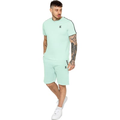 Kruze | Heren trainingspak met tape T-shirt en korte broek