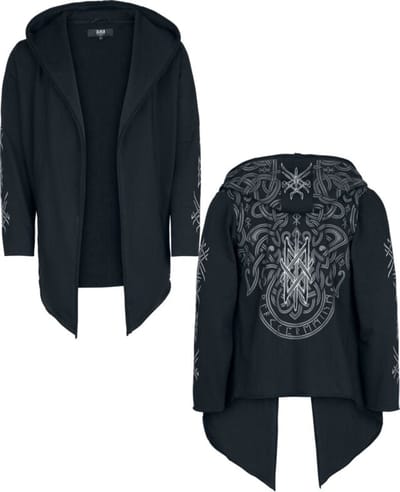 Black Premium by EMP Cardigan - Celtic Blessing - S tot XXL - voor Mannen - zwart