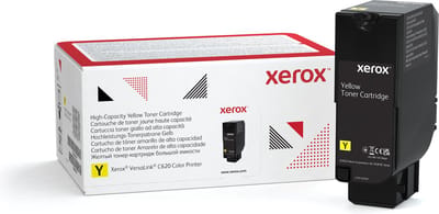 Xerox VersaLink C620 gul tonerkassett med høy kapasitet (12 000 sider)