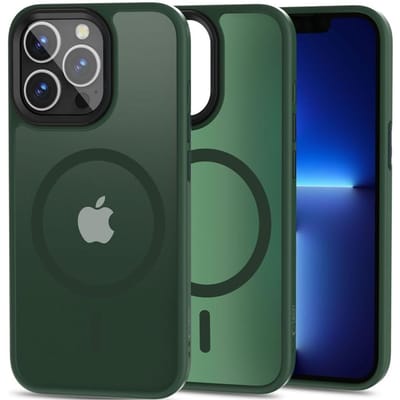 Tech-Protect MagMat MagSafe Case for iPhone 13 Pro - Matte Green