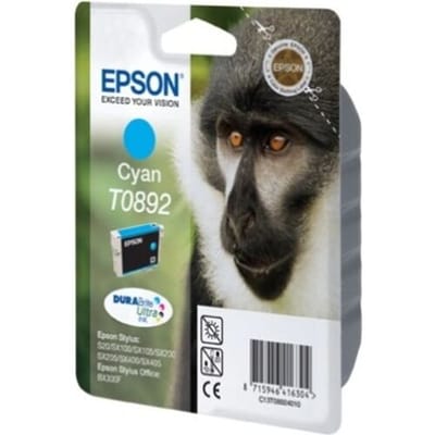 Epson Inktcartridge T089 (C13T08924010) Cyaan