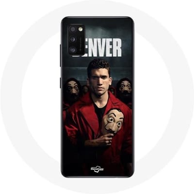 Samsung Galaxy A41 hoesje La Casa De Papel Denver Masker